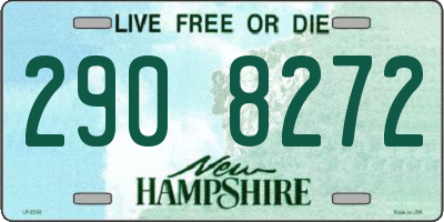 NH license plate 2908272