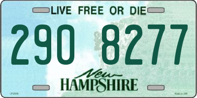NH license plate 2908277