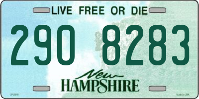 NH license plate 2908283