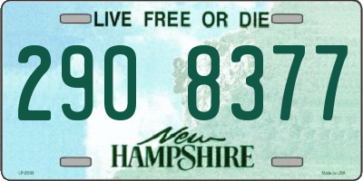 NH license plate 2908377