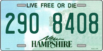 NH license plate 2908408