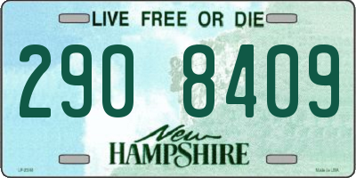 NH license plate 2908409