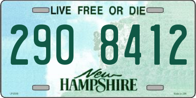 NH license plate 2908412