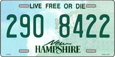 NH license plate 2908422