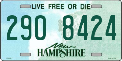 NH license plate 2908424
