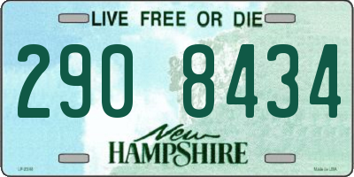 NH license plate 2908434