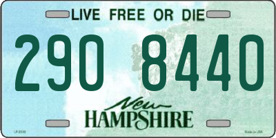 NH license plate 2908440