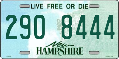 NH license plate 2908444