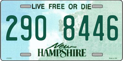 NH license plate 2908446