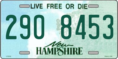 NH license plate 2908453