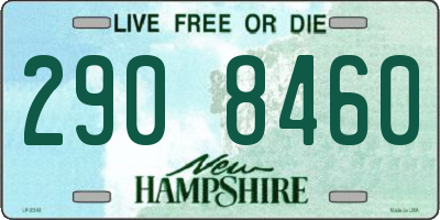 NH license plate 2908460