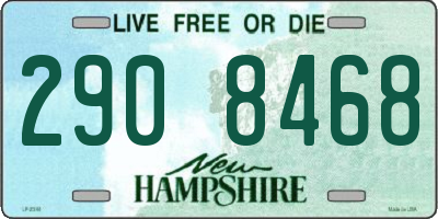 NH license plate 2908468