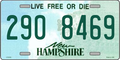 NH license plate 2908469