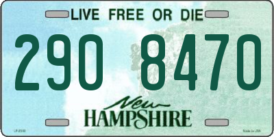 NH license plate 2908470