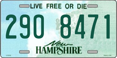 NH license plate 2908471