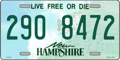 NH license plate 2908472