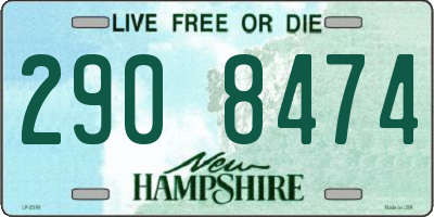 NH license plate 2908474
