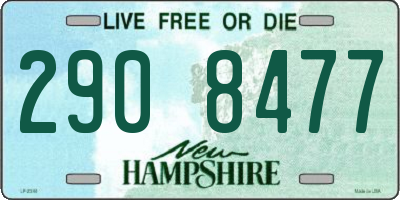 NH license plate 2908477