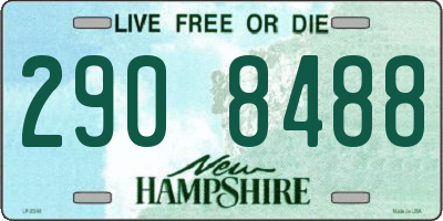 NH license plate 2908488