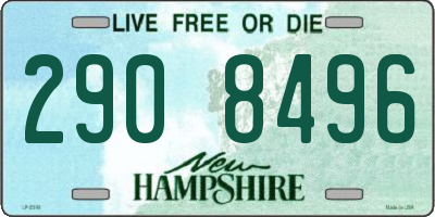 NH license plate 2908496