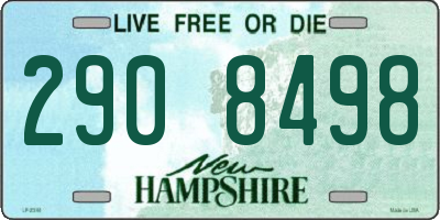 NH license plate 2908498