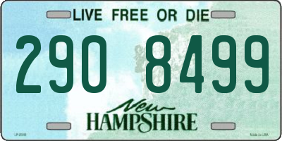 NH license plate 2908499