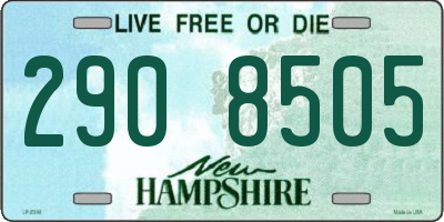 NH license plate 2908505