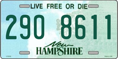 NH license plate 2908611