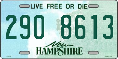 NH license plate 2908613