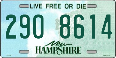 NH license plate 2908614