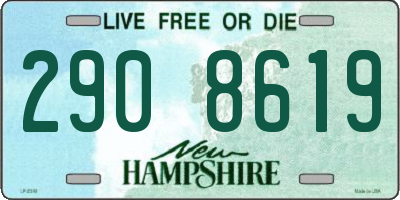 NH license plate 2908619