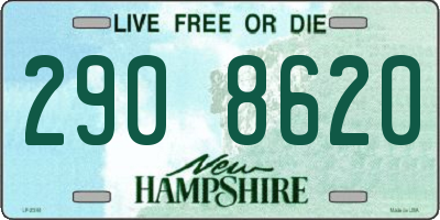NH license plate 2908620