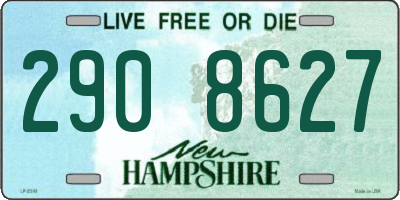 NH license plate 2908627