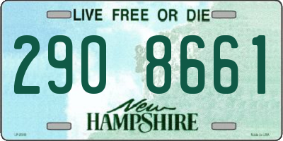 NH license plate 2908661