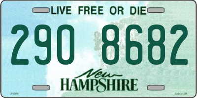 NH license plate 2908682