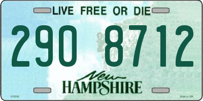 NH license plate 2908712