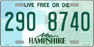 NH license plate 2908740