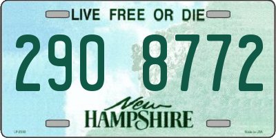NH license plate 2908772