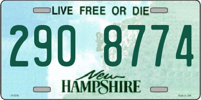 NH license plate 2908774