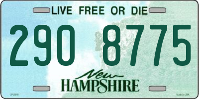 NH license plate 2908775