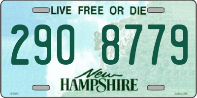 NH license plate 2908779
