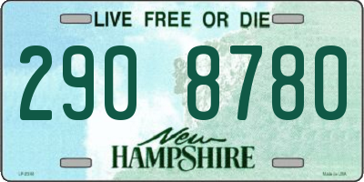 NH license plate 2908780