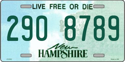 NH license plate 2908789