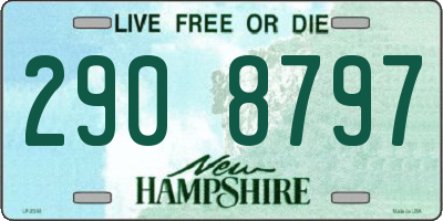NH license plate 2908797