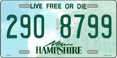 NH license plate 2908799