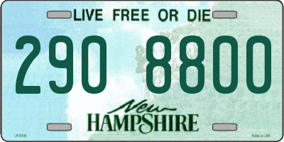 NH license plate 2908800