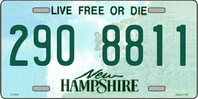 NH license plate 2908811