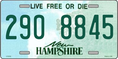 NH license plate 2908845