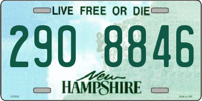 NH license plate 2908846