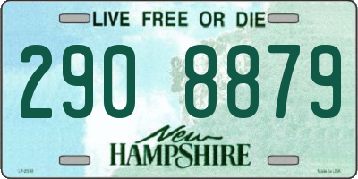 NH license plate 2908879